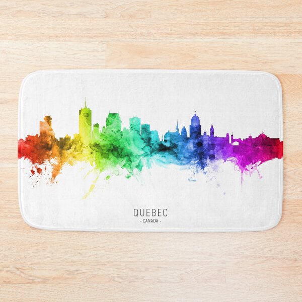 Item preview, Quebec Canada Skyline designed and sold by ArtPrints.