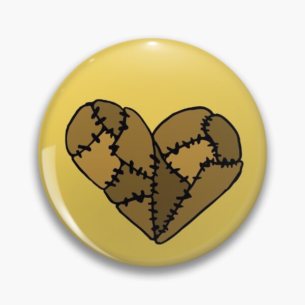 Item preview, Yellow Patchwork Heart designed and sold by Nealoc.