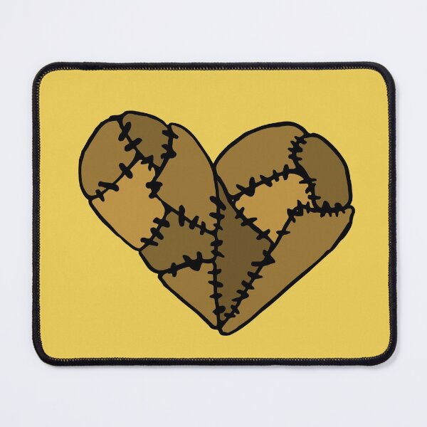 Item preview, Yellow Patchwork Heart designed and sold by Nealoc.