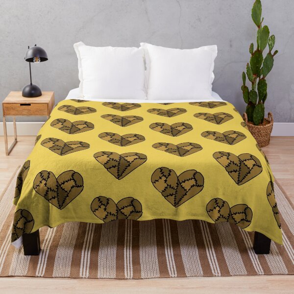 Item preview, Yellow Patchwork Heart designed and sold by Nealoc.