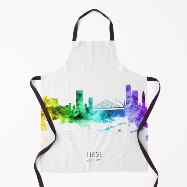 Item preview, Liege Belgium Skyline designed and sold by ArtPrints.