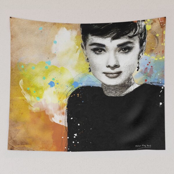 Item preview, Tribute to Audrey Hepburn designed and sold by Philipe3d.