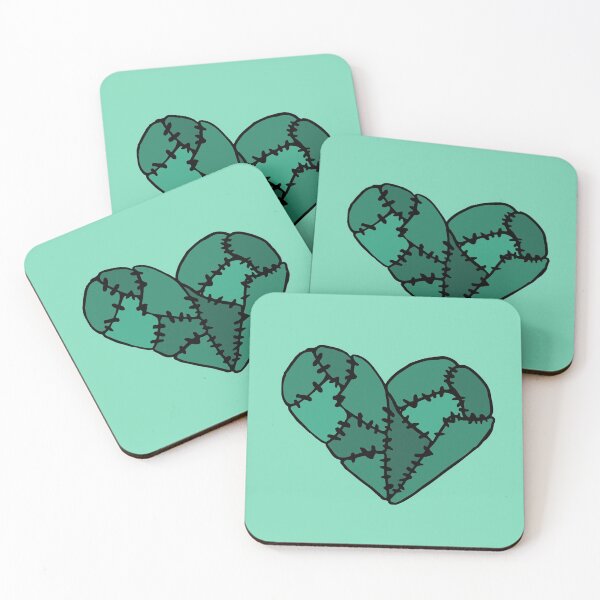 Item preview, Green Patchwork Heart designed and sold by Nealoc.