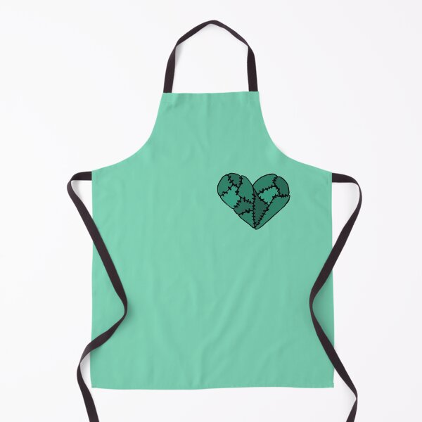 Item preview, Green Patchwork Heart designed and sold by Nealoc.