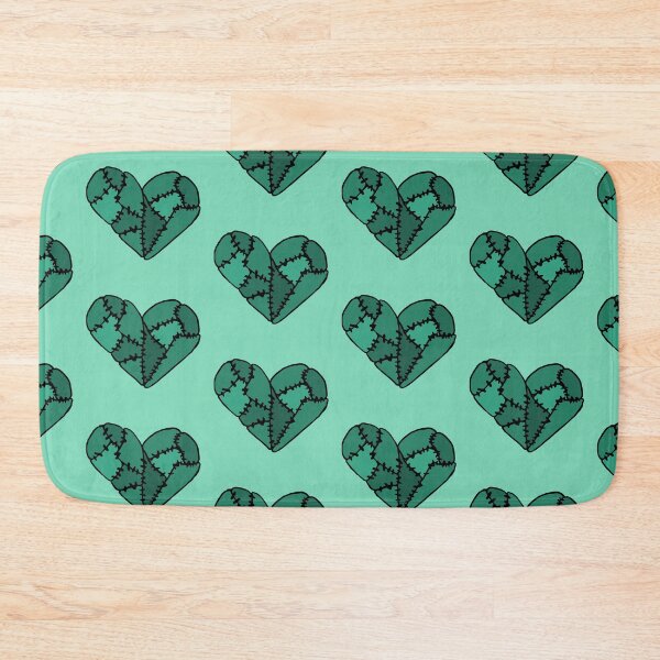 Item preview, Green Patchwork Heart designed and sold by Nealoc.