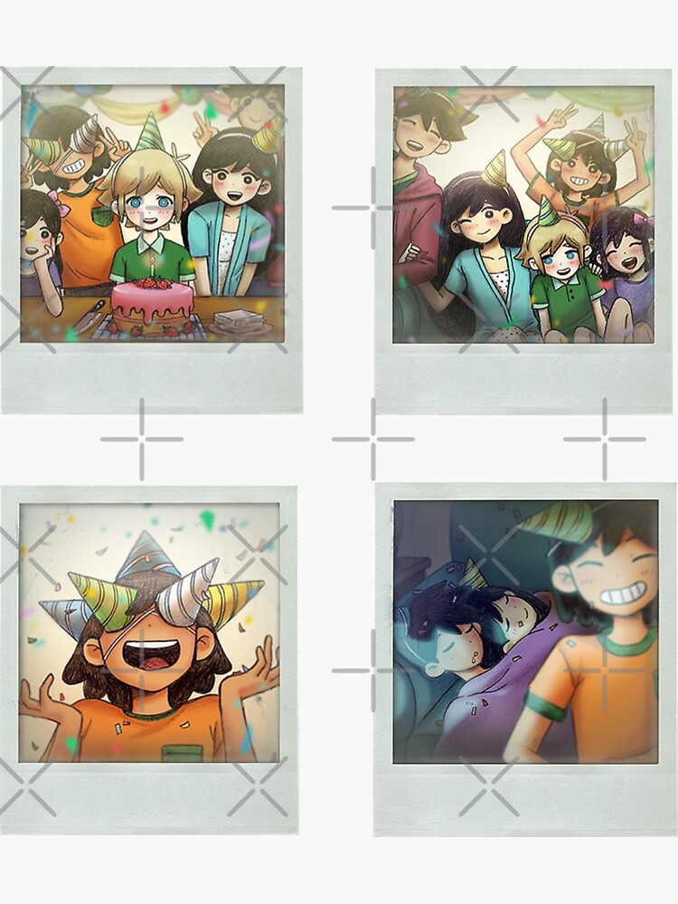 "Omori Photo Album" Sticker for Sale by impxrfxction16 Redbubble