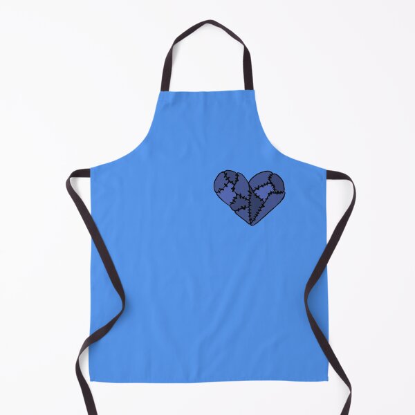 Item preview, Blue Patchwork Heart designed and sold by Nealoc.