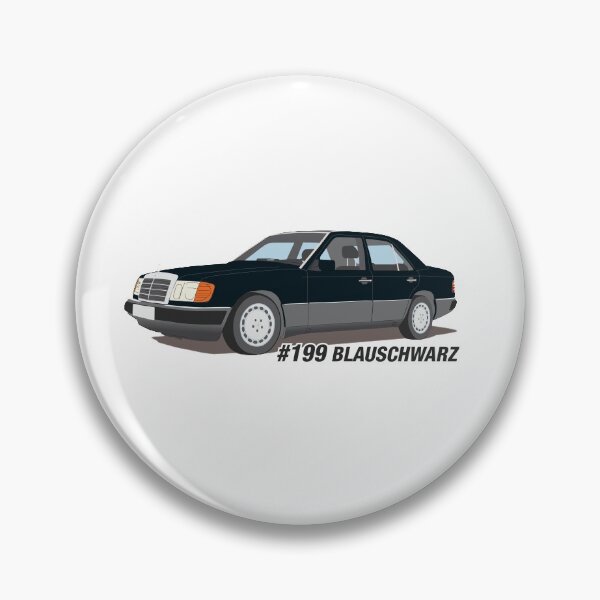 Item preview, Mercedes, W124, E class, smoky silver, color, classic, star, vintage designed and sold by Artiversal.
