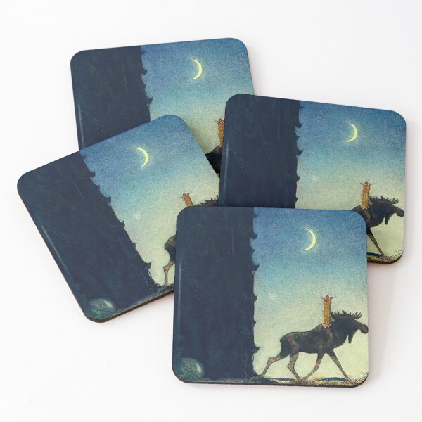 Item preview, The story of Skutt the Elk and the little Princess Tuvstarr - John Bauer designed and sold by RPGHaven.