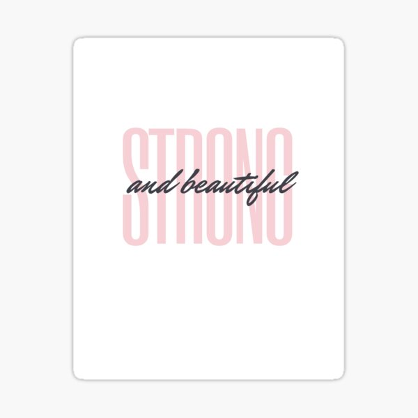 Item preview, Strong And Beautiful,  Women's Power  designed and sold by buylove.