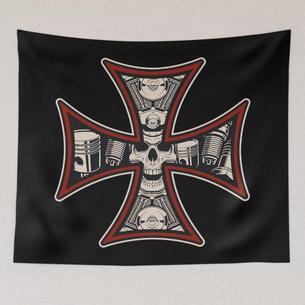 Item preview, The Biker's Cross designed and sold by Curio Meridian.