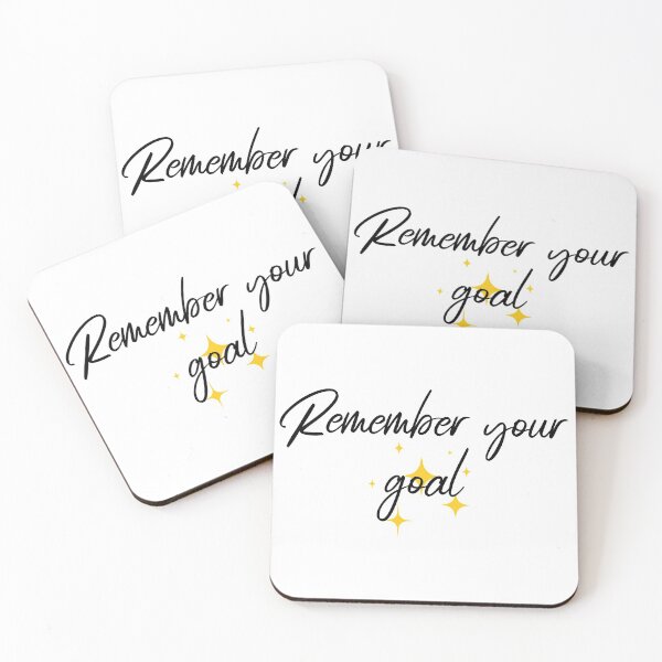 Item preview, Remember your goal motivational minimalist quote designed and sold by HeartlyBoutique.