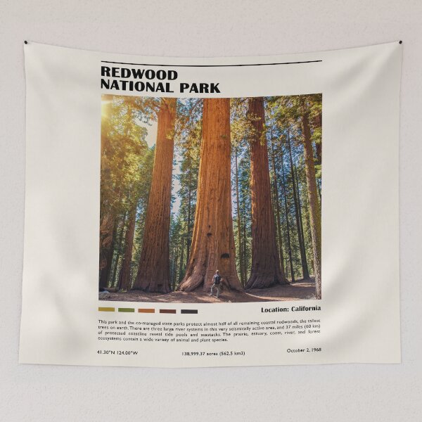 Item preview, Redwood National Park designed and sold by JoshuaDarbon94.