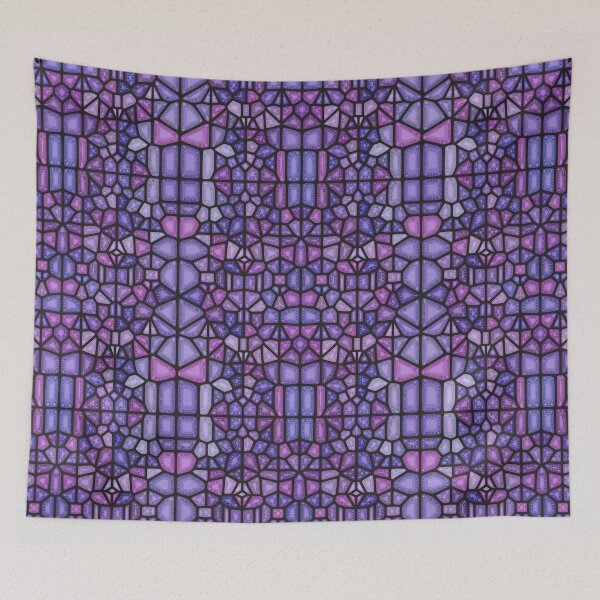 Item preview, Purple rain - Voronoi designed and sold by enriquev242.