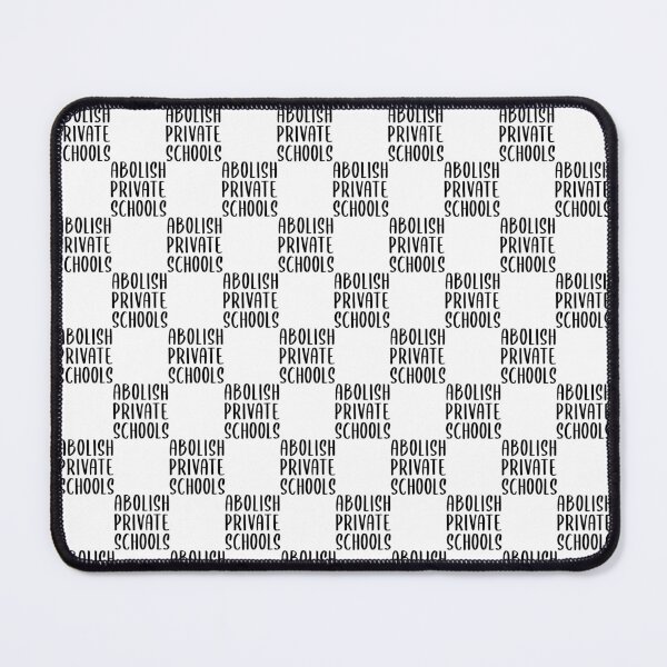 Item preview, abolish private schools checkered pattern  designed and sold by papa-pedro.