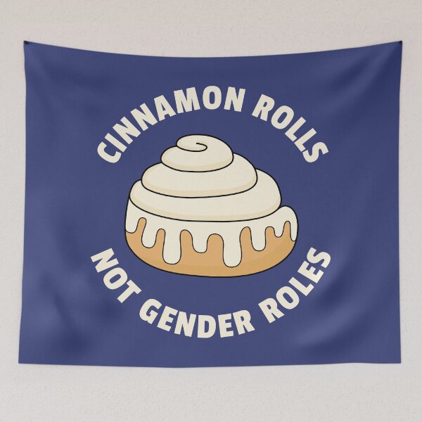 Item preview, Cinnamon Rolls Not Gender Roles Cream designed and sold by cashewdays.