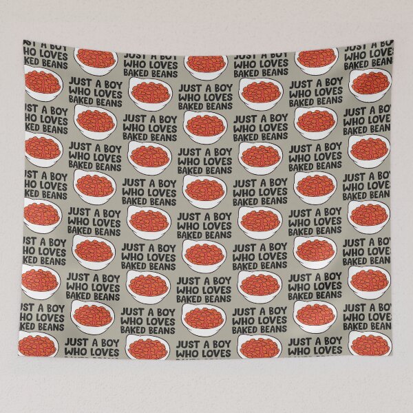 Item preview, Just a Boy Who Loves Baked Beans Funny Baked Bean   designed and sold by TAMMY-BOUTIQUE.