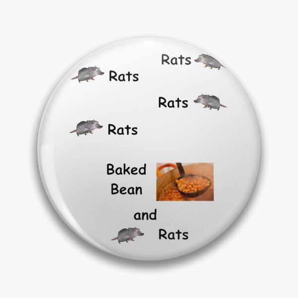 Item preview, rats rats rats rats baked bean and rats jerma slogan    designed and sold by TAMMY-BOUTIQUE.