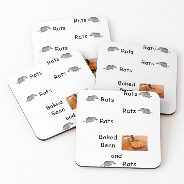 Item preview, rats rats rats rats baked bean and rats jerma slogan    designed and sold by TAMMY-BOUTIQUE.