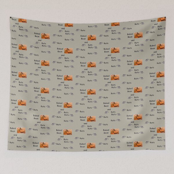 Item preview, rats rats rats rats baked bean and rats jerma slogan    designed and sold by TAMMY-BOUTIQUE.