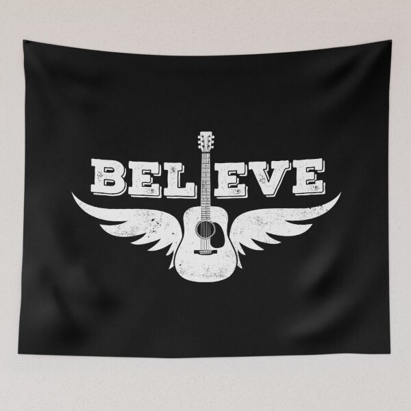 Item preview, Believe Guitar Wings Dreadnought Style Acoustic Guitar designed and sold by nightsworthy.