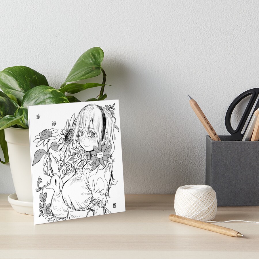 Item preview, Art Board Print designed and sold by LeCaper.