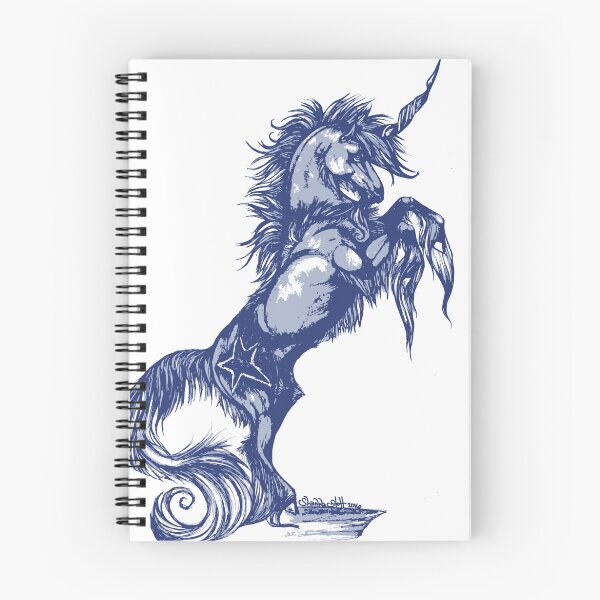 Item preview, Rearing Unicorn Drawn in Shanna Stott's Distinct Style ... designed and sold by Shanna Stott.