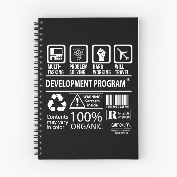 Item preview, Development Program T Shirt - MultiTasking Certified Job Gift Item Tee designed and sold by andahanson.