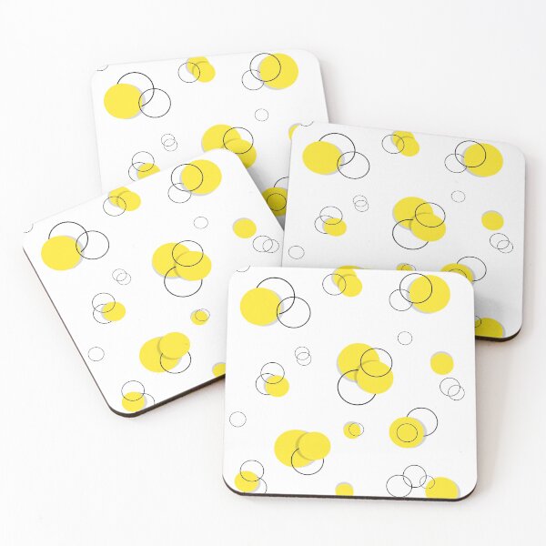 Item preview, Geometric Circle yellow Art designed and sold by Tshirtstory.