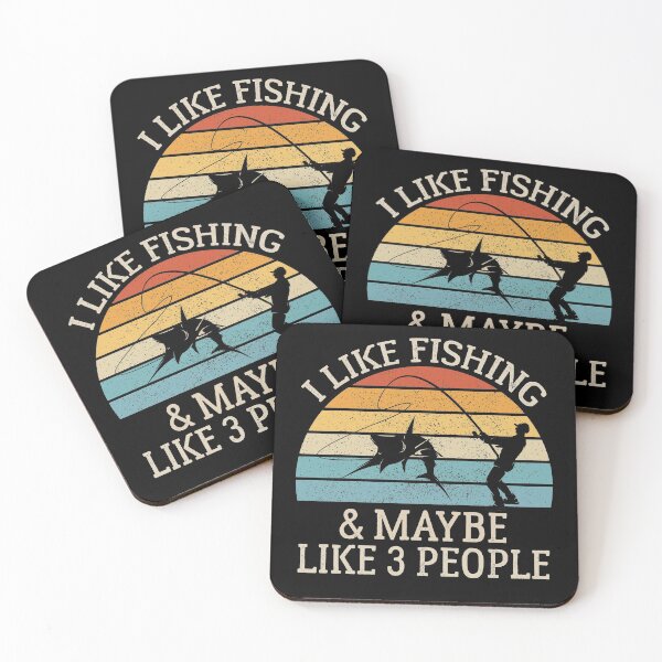 Item preview, Funny Vintage Fishing, I Like Fishing and Maybe Like 3 People designed and sold by AEOPIN.