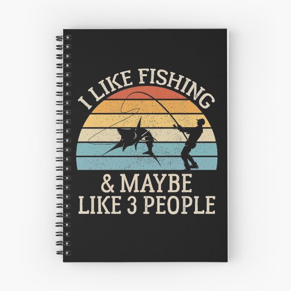 Item preview, Funny Vintage Fishing, I Like Fishing and Maybe Like 3 People designed and sold by AEOPIN.