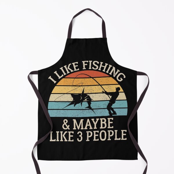 Item preview, Funny Vintage Fishing, I Like Fishing and Maybe Like 3 People designed and sold by AEOPIN.