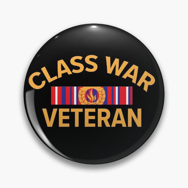 Item preview, Class War Veteran designed and sold by Carthage Left Alliance.
