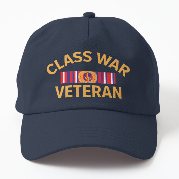 Vista previa del artículo con la obra «Veterano de guerra de clases», diseñado y vendido por Carthage Left Alliance.