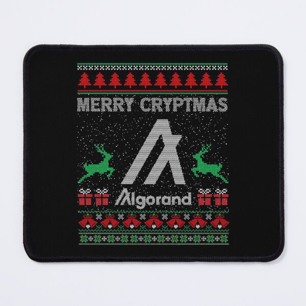 Item preview, Ugly Sweater Algorand ALGO Coin Merry Cryptmas Christmas Crypto Token Cryptocurrency Blockchain Wallet designed and sold by AriellaGross.