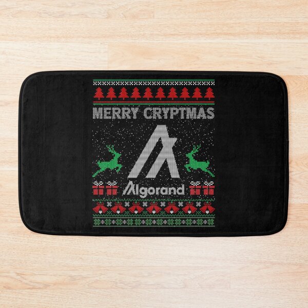 Item preview, Ugly Sweater Algorand ALGO Coin Merry Cryptmas Christmas Crypto Token Cryptocurrency Blockchain Wallet designed and sold by AriellaGross.