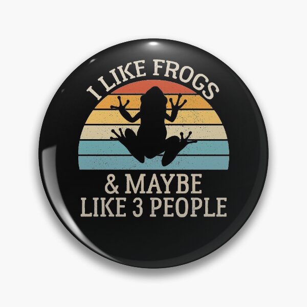 Item preview, Funny Frog Lover Gifts, I Like Frogs and Maybe Like 3 People designed and sold by AEOPIN.