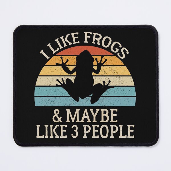 Item preview, Funny Frog Lover Gifts, I Like Frogs and Maybe Like 3 People designed and sold by AEOPIN.