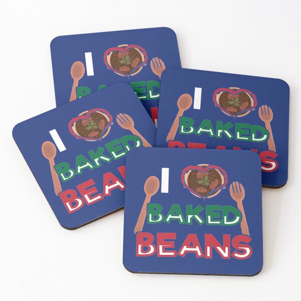 Item preview, I Love Baked Beans - Heart Bean Day   designed and sold by TAMMY-BOUTIQUE.