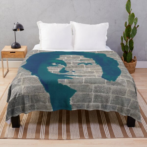 Item preview, Attractive printmaking of an explore lady eyesight on the wall. designed and sold by Trianglegreen.