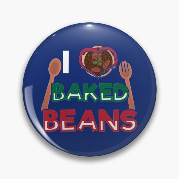 Item preview, I Love Baked Beans - Heart Bean Day   designed and sold by TAMMY-BOUTIQUE.