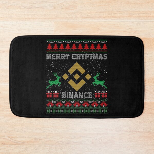 Item preview, Ugly Sweater Binance BNB Coin Merry Cryptmas Christmas Crypto Token Cryptocurrency Blockchain Wallet designed and sold by AriellaGross.
