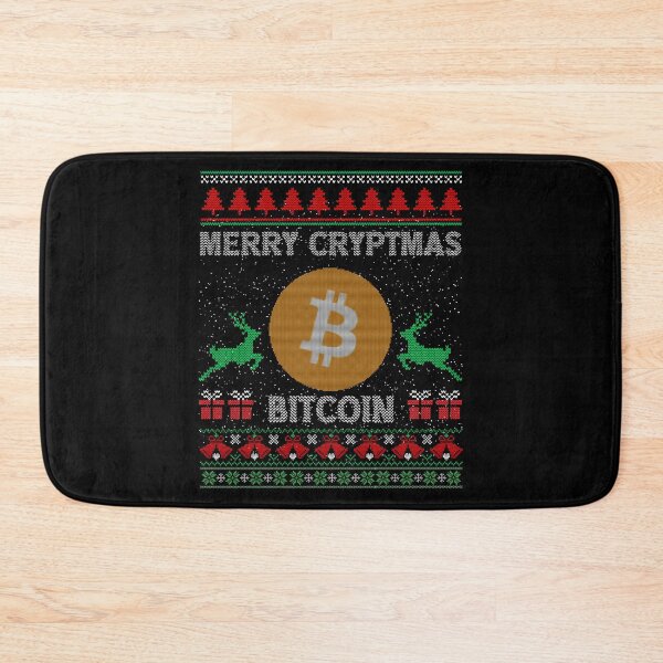 Item preview, Ugly Sweater Bitcoin BTC Coin Merry Cryptmas Christmas Crypto Token Cryptocurrency Blockchain Wallet designed and sold by AriellaGross.