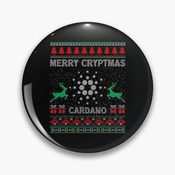 Item preview, Ugly Sweater Cardano ADA Coin Merry Cryptmas Christmas Crypto Token Cryptocurrency Blockchain Wallet designed and sold by AriellaGross.