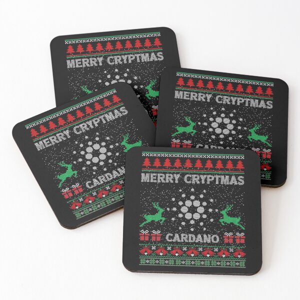 Item preview, Ugly Sweater Cardano ADA Coin Merry Cryptmas Christmas Crypto Token Cryptocurrency Blockchain Wallet designed and sold by AriellaGross.