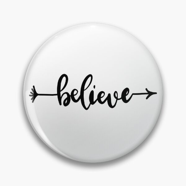 Item preview, Believe Arrow Wordart designed and sold by AziaFaye.
