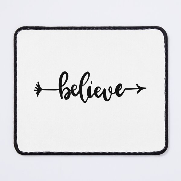 Item preview, Believe Arrow Wordart designed and sold by AziaFaye.