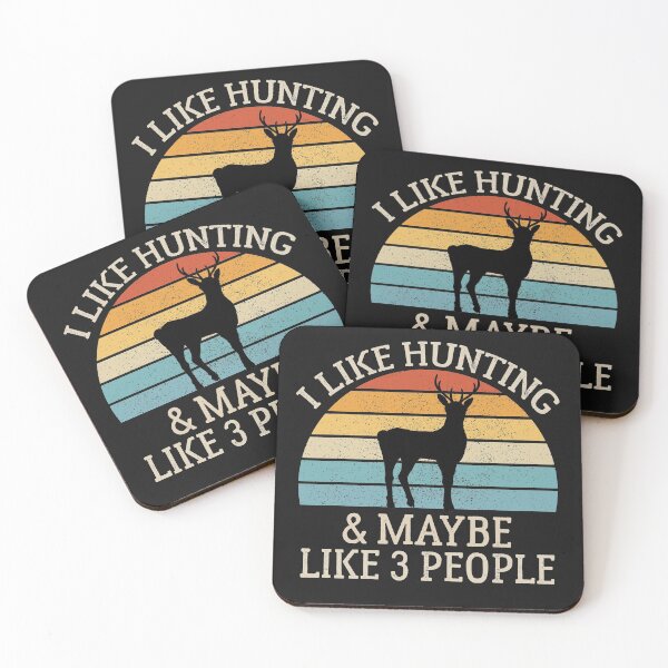 Item preview, Funny Hunter Gift, I Like Hunting and Maybe Like 3 People  designed and sold by AEOPIN.