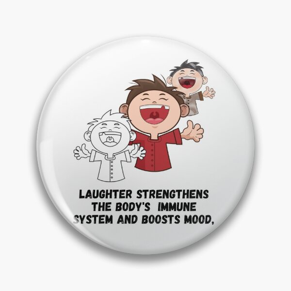 Item preview, Laughter  the body immune systems and boosts mood designed and sold by Hinny8.