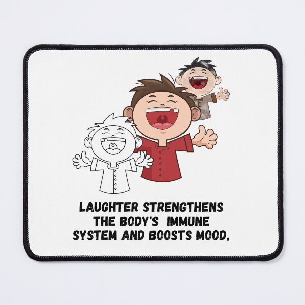 Item preview, Laughter  the body immune systems and boosts mood designed and sold by Hinny8.